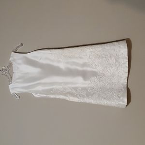 GALINA KNEE LENGTH RECEPTION DRESS SZ 4